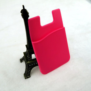 ราคาต่ำซิลิกอนผู้ถือบัตรโทรศัพท์มือถือ,กาวสติกเกอร์โทรศัพท์มือถือผู้ถือบัตรเครดิตที่มีโลโก้ที่กำหนดเอง - Product Image 4