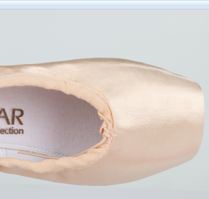 जेडब्ल्यू महिलाओं के वयस्क पेशेवर नरम बैले जूते गुलाबी साटन ऊपरी वास्तविक चमड़े से बाहर - Product Image 4