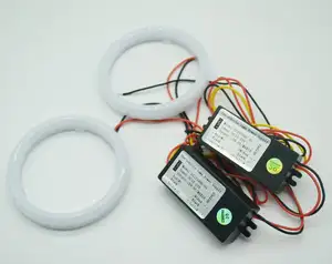 80mm/95mm 3W 300LM 2 Farben LED Baumwolle engels augen LED Halo Ringe für LED Projektor Linsen licht