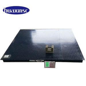 ميزان أرضي رقمي صناعي بسعة 1500 كجم مع طابعة - Product Image 3