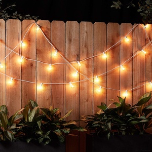 Guirlande lumineuse extérieure intérieure 25FT 50FT 100FT G40 <span class=keywords><strong>Globe</strong></span> avec prise US et UK