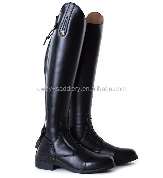 High quality leather horse riding boots