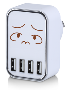 Cổng 4USB Nhiều USB Điện Thoại Di Động Tường 5V Thông Minh Úc SAA Được Liệt Kê Bộ Sạc - Product Image 2