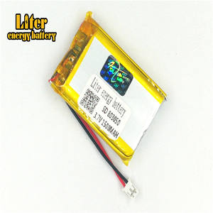 Plug 2,0-2 P 3,7 V 803050 1500 mah alta calidad de polímero de litio batería recargable del Li-Ion de la batería lipo - Product Image 1