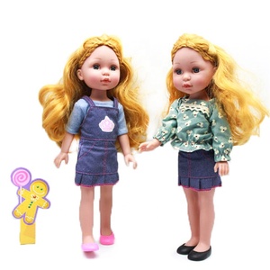 Muñeca de plástico suave de 16 pulgadas, muñeco de bebé que habla a medida <span class=keywords><strong>con</strong></span> accesorio para cochecito de muñeca - Product Image 2