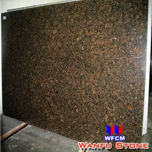 Brown Color Granite Sheet,Price of Bigh Slab Per Square Meter