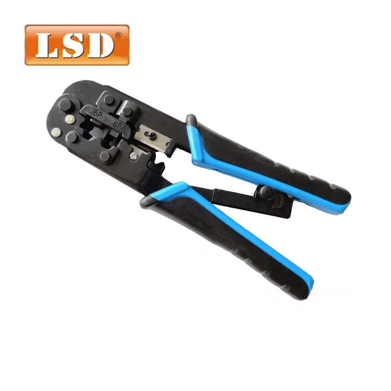 LT-N5684R RJ11, RJ12,RJ45 Crimping plier, cable cutter, multi hand tools,Modular plug network crimping tool