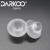 Lentille LED 30 mm 60 degrés Lentille Fresnel ponctuelle