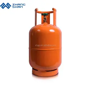 Tanque de GLP Zhangshan 11kg Cilindros de Gás Butano Recarregáveis Vazio 24L Cilindros de Gás Propano para Cozinhar em Casa