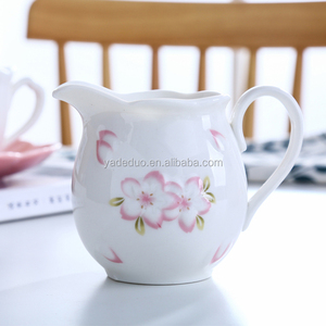Teiera in ceramica floreale da 550ml vaso di latte in <span class=keywords><strong>porcellana</strong></span> Set di vasetti per fiori - Product Image 4