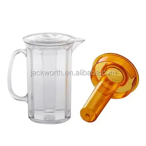 With Ice Tube 1700 ml Plastic Ice-Tea Juice Pitcher
