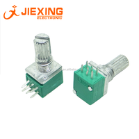 10pcs B10K RK097G Audio Amplifier Sealed Dual Potentiometer 15mm Shaft 6pins 942047 10pcs B10K RK097G Audio Amplifier Sealed Dual Potentiometer 15mm Shaft 6pins 942047