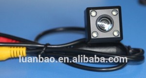 la más bella 4 a prueba de agua led las luces de visión nocturna cámara de copia de seguridad - Product Image 4