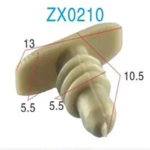 2024 fabricação de fábrica honesta excelente qualidade bom preço China clipes de plástico prendedor de automóveis clips de nylon rebite