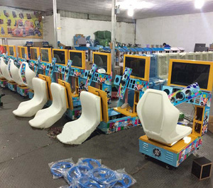 HotSelling al coperto divertimento Arcade per bambini auto da corsa macchina a gettoni per bambini gioco Outrun per la vendita - Product Image 4