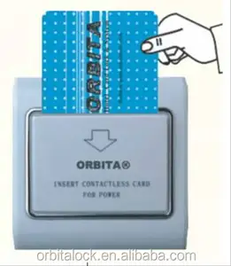 Orbita Rfid 키 카드 홀더 에너지 절약 스위치 호텔 방 전력 보호기