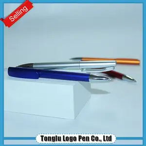 Nouveaux produits 2015 européen stylo en plastique en plastique en vrac fournitures de bureau