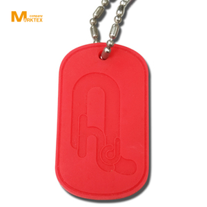 Placa de identificación de goma personalizada para perros - Product Image 3