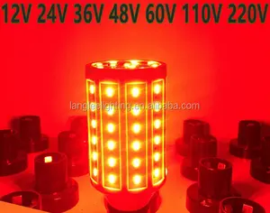 Mengganti Bohlam 360 Derajat Tanaman Tumbuh 10W 15W LED Lampu Merah E27 Lampu Bohlam