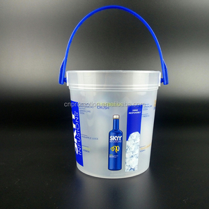 32Oz Herbruikbare Punch Bowls Plastic Tiki Cocktail Rum Emmers Met Handvat Voor Drankjes - Product Image 1