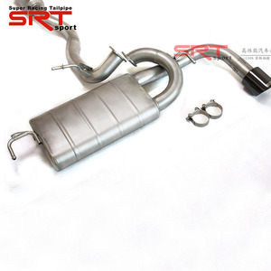 Sistema di scarico per tubo di scarico Mitsubishi ASX 1.6L con gatto catalizzatore posteriore con controllo valvola materiale in acciaio inossidabile con 4 punte - Product Image 6