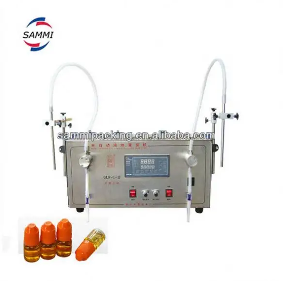 Big Power Double Nozzles Gear Pump Liquid filling machine, Drinking Water Filling Machine (3-5000ml)