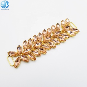 Chaîne de bretelles de bikini en cristal fait main, résistante à la rouille, connecteur de <span class=keywords><strong>maillot</strong></span> de bain pour fille sexy - Product Image 5