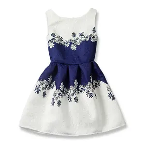 Latest Dress Design Casual Sleeveless Dress Of 10 Years Olds Girl Dress