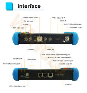 7 Inch 1920*1200 Resolutie Cctv Monitor <span class=keywords><strong>Tester</strong></span> Voor 8MP Tvi Cvi Adh Ip Analoge Camera Testen - Product Image 2