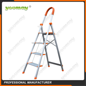 Aluminum Folding <strong>Ladder</strong> <strong>Step</strong> <strong>Ladder</strong> AF0205A <strong>Step</strong> <strong>Stool</strong> Home and Kitchen New Products for Wholesale Market - Product Image 2