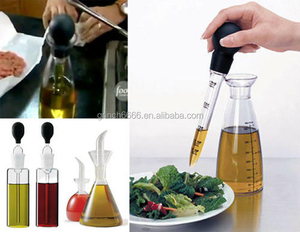 Distributeur d'huile à <span class=keywords><strong>pipette</strong></span> 2023 avec tube de mesure, bouteille en verre pour huile et vinaigre - Product Image 3