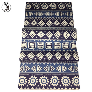 कार्बनिक कपास पर्यावरण योग चटाई पीवीसी फोम मुफ्त पिलेट्स योग चटाई - Product Image 3