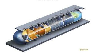 Grande integrado FRP purificación tanque \tubería <span class=keywords><strong>de</strong></span> desagüe del tanque séptico - Product Image 3