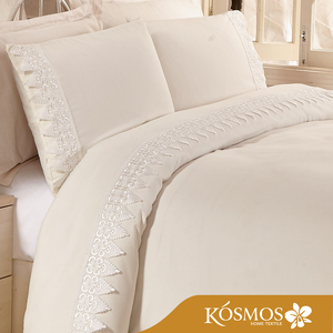 KOSMOS Literie En Gros Microfibre Polyester Dentelle Broderie Lit Couette Couvre Housse de Couette - Product Image 6