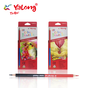 Yailong — <span class=keywords><strong>crayons</strong></span> à double pointe, <span class=keywords><strong>en</strong></span> <span class=keywords><strong>bois</strong></span> naturel, couleurs <span class=keywords><strong>de</strong></span> haute qualité, pour écoliers, <span class=keywords><strong>24</strong></span> couleurs - Product Image 6