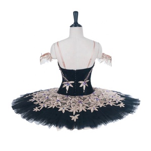 Girls Black Bird Professional <strong>Ballet</strong> Tutus Women <strong>Classic</strong> <strong>Ballet</strong> Tutu White Pancake Costumes <strong>Nutcracker</strong>