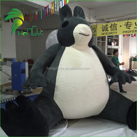 Peluche géant gonflable noir, nouveau Type, personnalisé, écureuil en peluche, Design spécial, pour la vente, livraison gratuite