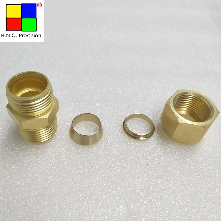 Brass Fitting Union Pipe Connector For Pex Al Pex Pipe