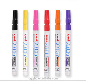 <strong>Japanese</strong> Paint PX-21 Black Oil Paint Marker <strong>Pen</strong> Metal Glass Wood Plastic Stone Outdoor Bullet Nib Tip