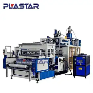 Hoge Kwaliteit Pe Stretch Geblazen Film Extruder Machine Plastic Lldpe Film Blazen Machine