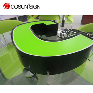 Cosun verde/azul/blanco LED letra <span class=keywords><strong>de</strong></span> canal <span class=keywords><strong>de</strong></span> aluminio tapa - Product Image 1