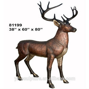Outdoor <strong>Garden</strong> Life Size Bronze Stag Casting Life Size Brass Bronze Deer <strong>Garden</strong> Statues <strong>Sculpture</strong> <strong>for</strong> <strong>Sale</strong> - Product Image 2