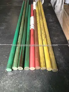 Unpolished color hard rubber rod dia. 20 mm for tobacco pipe or sounding rod