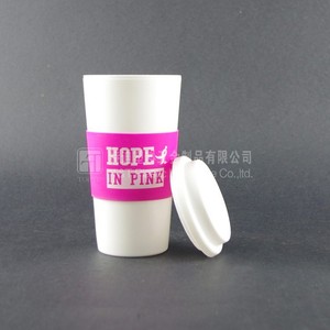Reutilizables de plástico taza con tapa/producto de la publicidad/taza de café - Product Image 3