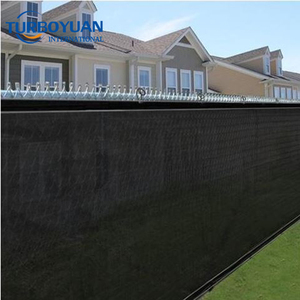 HDPE Dệt Vải Hàng Rào Riêng Tư Lưới Tối Màu Xanh Lá Cây/Trắng/Đen Nhựa Hàng Rào Lưới - Product Image 4