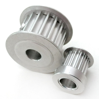 Polea de sincronización HTD 3M de 20 mm de ancho, 24/28 dientes, personalizable para máquina láser de CO2