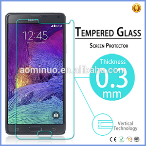 горячие новые продукты для 2015 универсальный 9h 0.33mm 2.5d закаленное стекло экрана пленка для <span class=keywords><strong>samsung</strong></span> галактики примечание <span class=keywords><strong>4</strong></span> - Product Image 1
