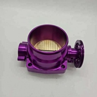 جسم خانق ألومنيوم جديد Xuechen Q45 مصنوع من الألومنيوم المشغول بالـ CNC مخصص لسيارات GT86/86 السباقية 2012-2016 80-90 مم