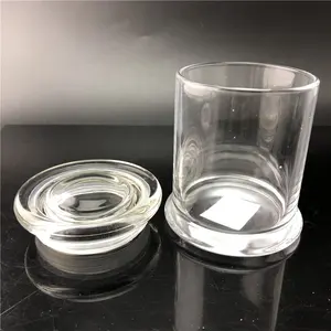 Linlang Shanghai Luftdichten Glas Libbey Status Glas Gläser Mit Flache Glas Deckel Für Kerze, Der