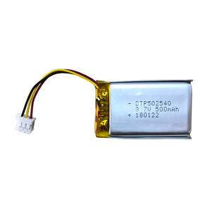 <strong>502540</strong> <strong>500mAh</strong> 3.7V Rechargeable <strong>Lithium</strong> Ion <strong>Battery</strong>